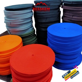 Jual Tali Webing Webbing Tubular Diameter Cm Double Panjat Tebing Roll Rol Atau Yard