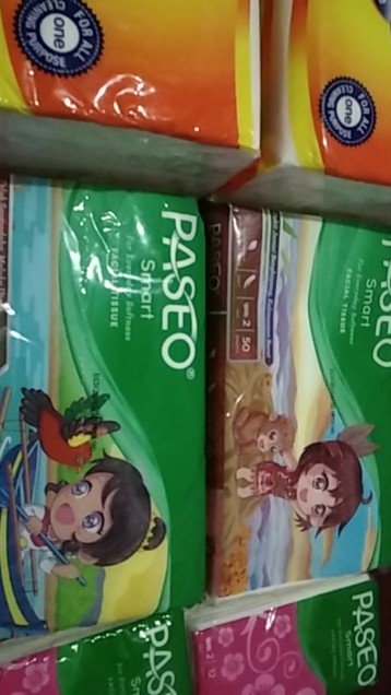 Paseo Travel Pack 50 Sheets 2ply