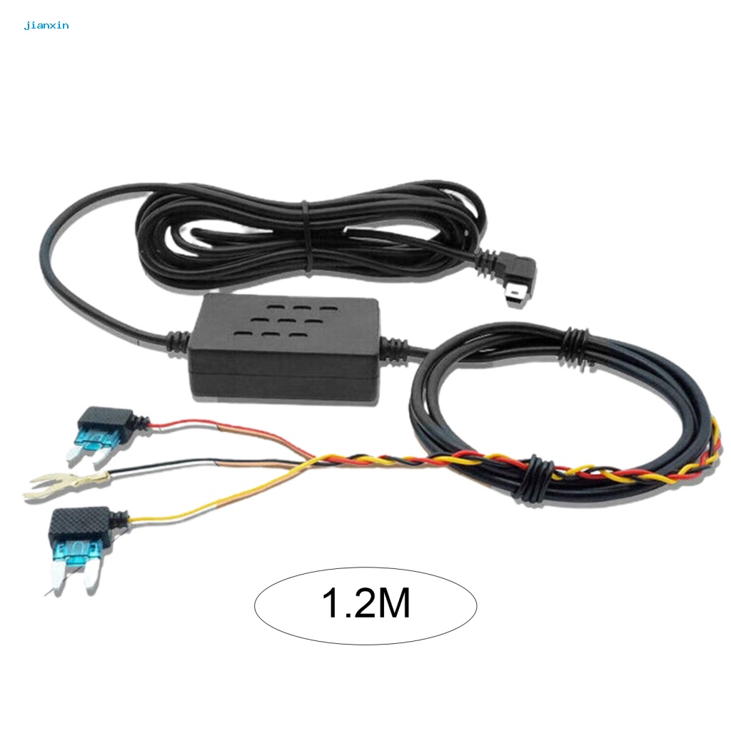 [Jianxin] Kabel Hardwire Kamera Dashboard Mobil Universal 12V / 24V Transmisi Stabil