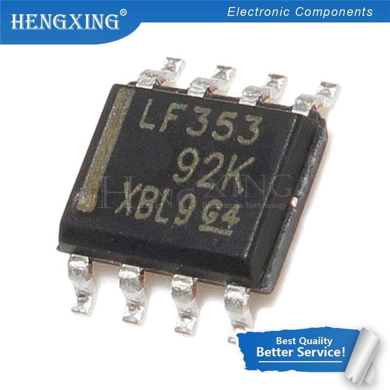 100pcs Ic LF353DR LF353M LF353 SOP-8