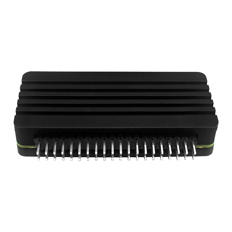 Vivi for Raspberry Pi Zero 2untuk W Untuk Case Bahan Aluminum Alloy Untuk Shell+Straight Curve