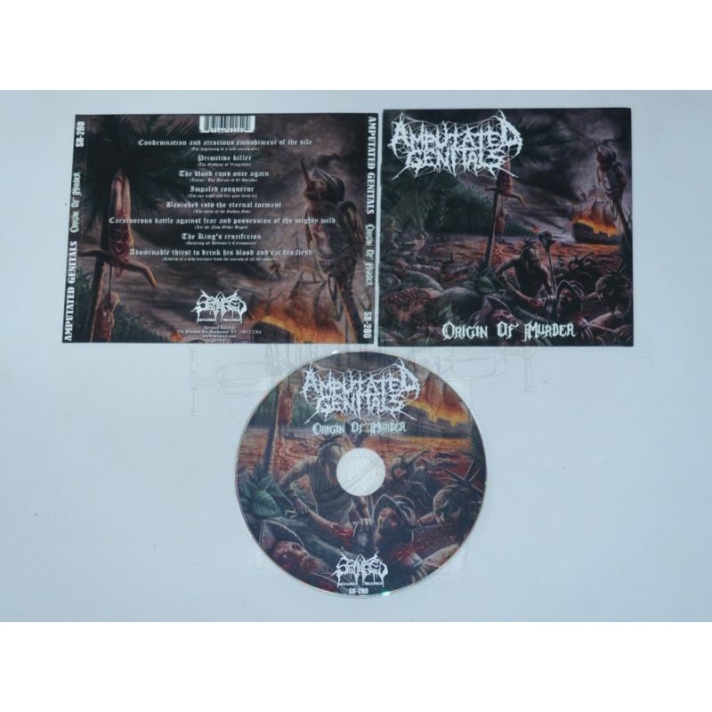 CD – AMPUTATED GENITALS – Origin Of Murder
