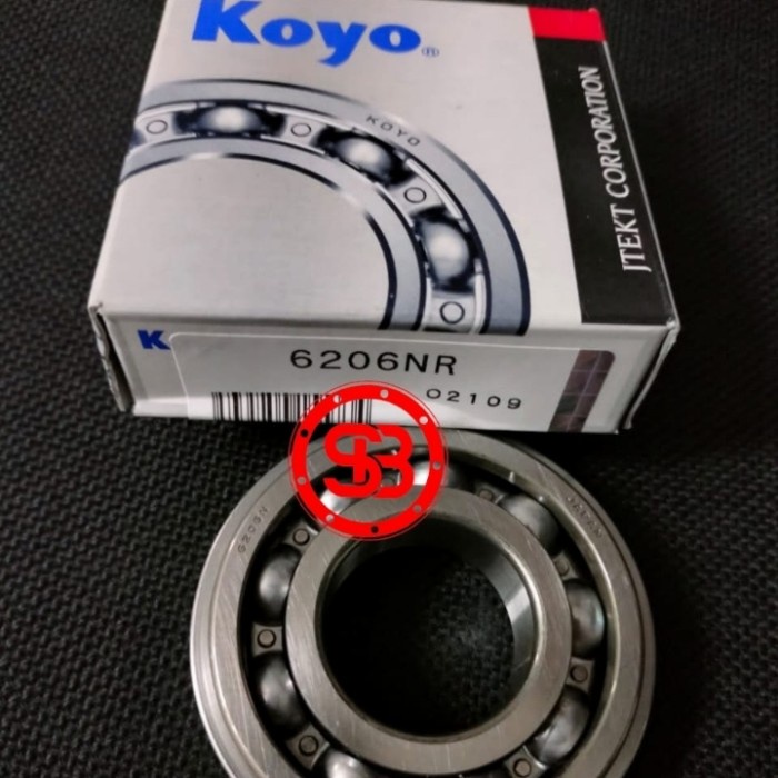 BEARING 6206 NR KOYO JAPAN ORIGINAL