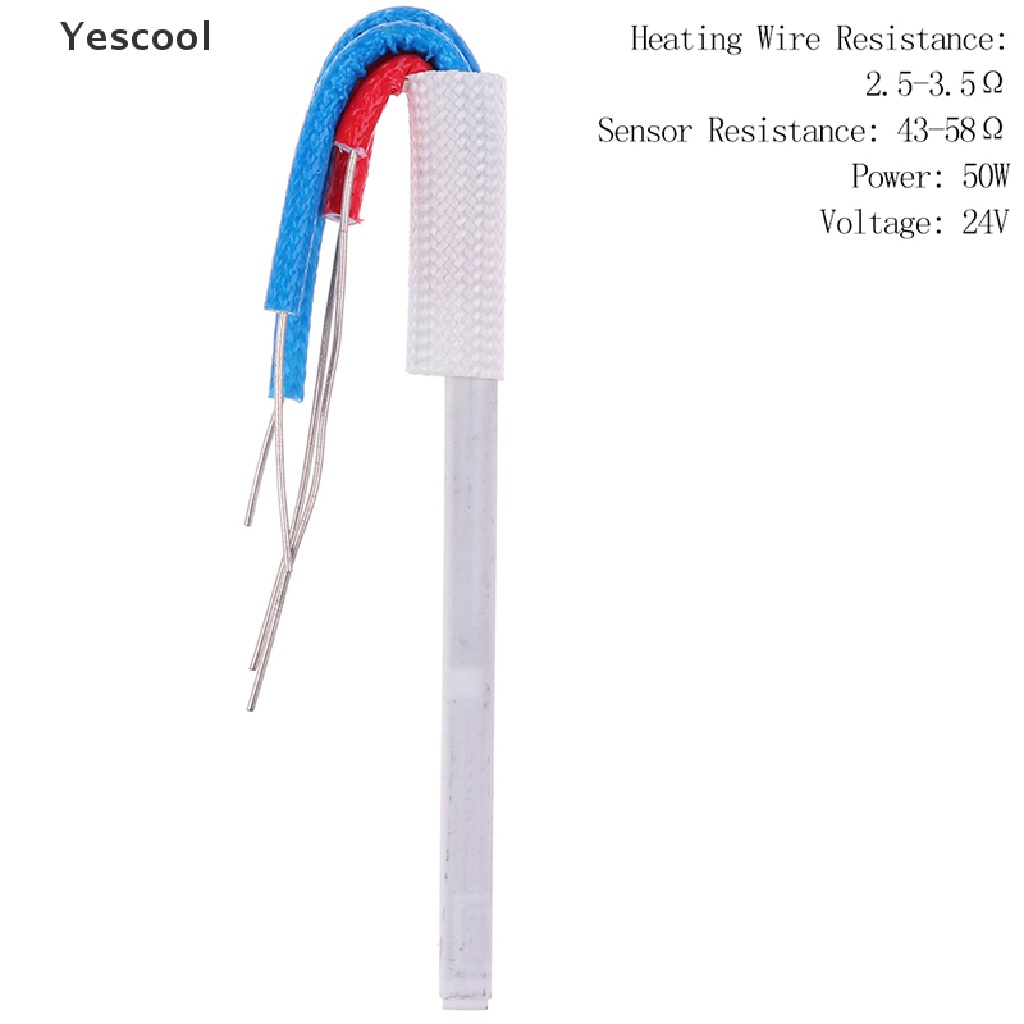 Yescool 1 Pcs 50W Heating Element A1321 For Hakko Soldering Station Iron 936 937 907 968 .