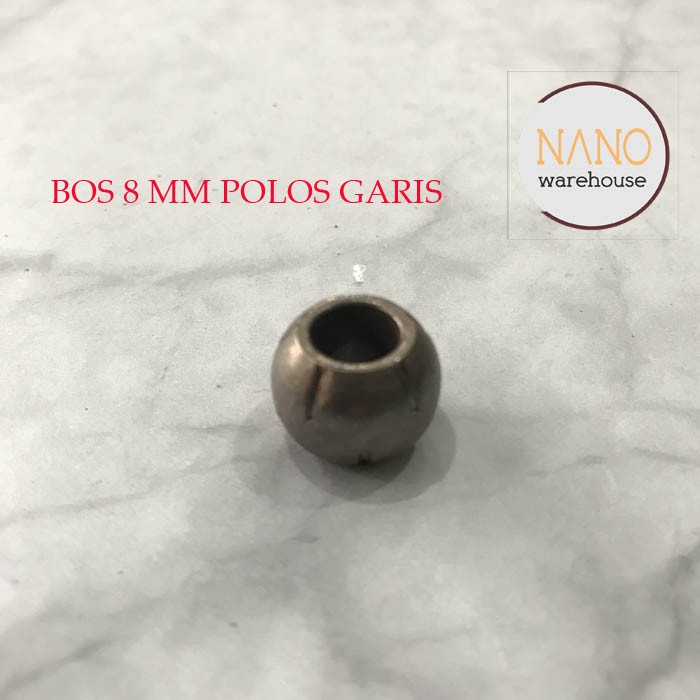 BOSHING BOS GARIS KIPAS ANGIN BULAT 8 MM POLOS MIYAKO