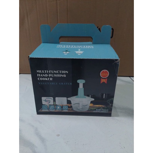LEMBURLAGI323 Slap Chooper Jumbo 4 Mata Pisau Blender Manual 2 liter Blender Daging BL2L