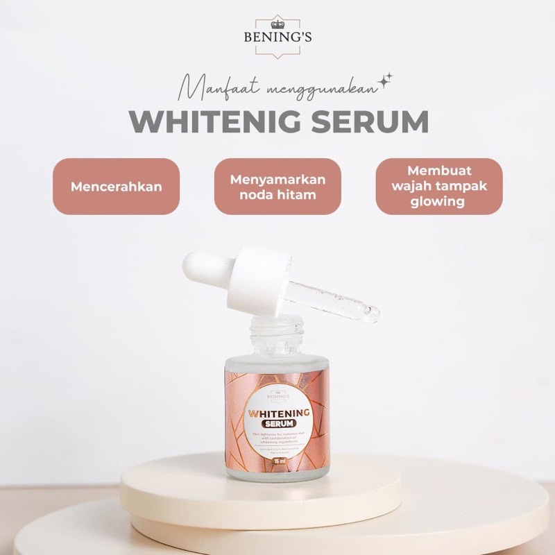 BENINGS WHITENING SERUM KULIT KUSAM DR OKY PRATAMA