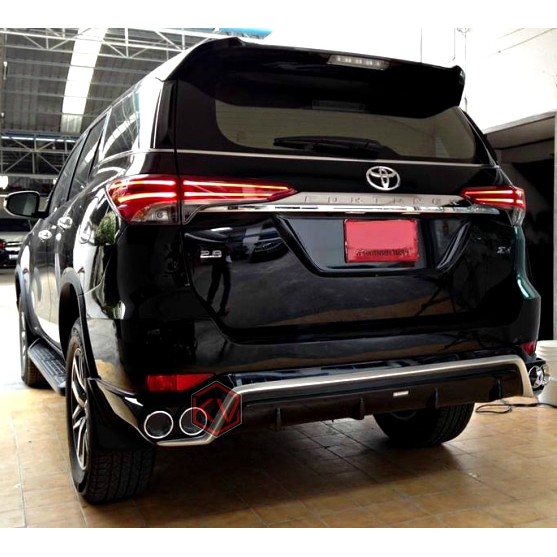 Body Kit All New Fortuner 2016 LX Mode [Black] | Kikim Variasi