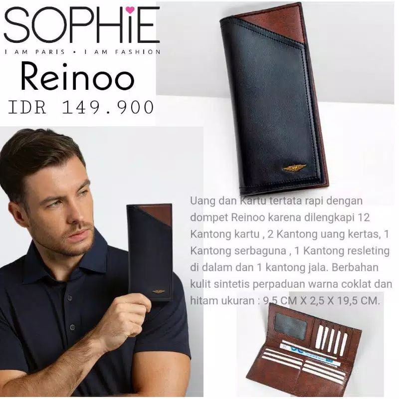 DOMPET REINOO SOPHIE PARIS Shopee Indonesia DOMPET REINOO SOPHIE PARIS Shopee Indonesia
