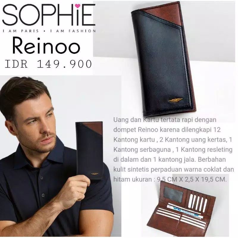  DOMPET  REINOO SOPHIE  PARIS  Shopee Indonesia