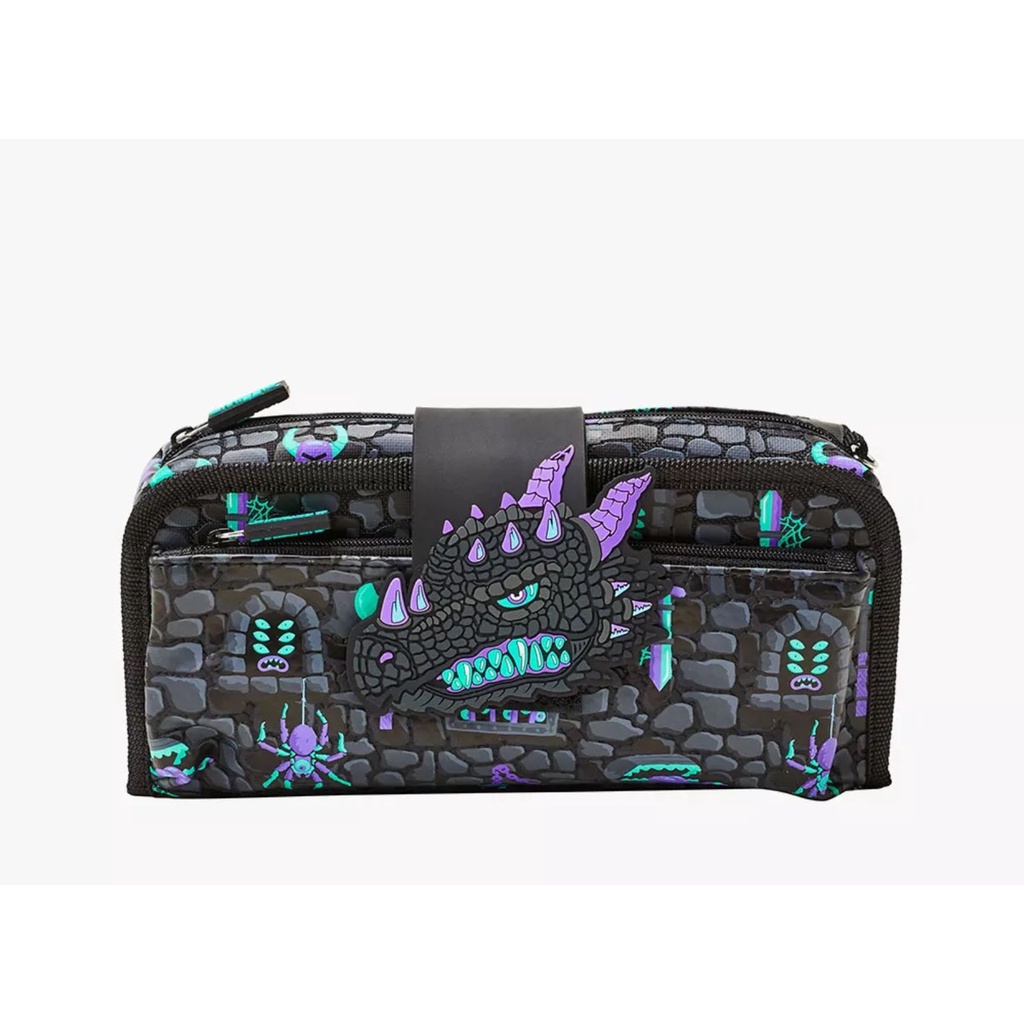 

SMIGGLE PENSILCASE ATTACH HEY BLACK DRAGON - TEMPAT PENSIL SMIGGLE
