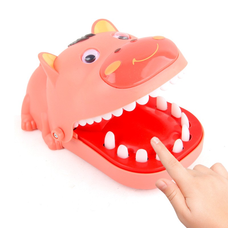 [tma] Mainan Anak Buaya Gigit Jari Tangan / Crocodile And Hippo Dentist Game