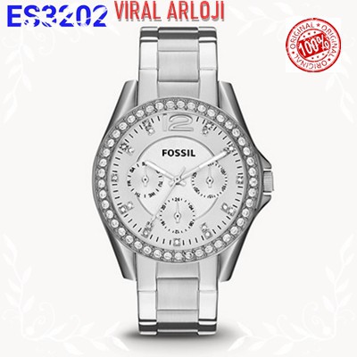 Jam Tangan Wanita Fossil ES 3202 / ES3202  Riley Original