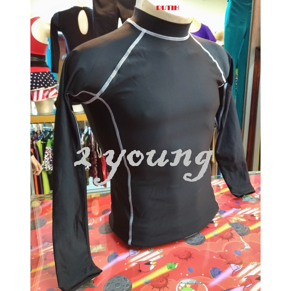 Atasan Renang Baselayer Rashguard XXL
