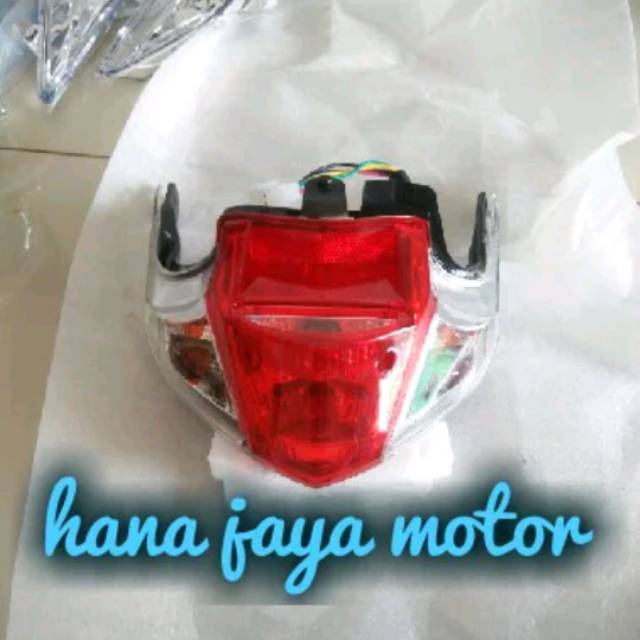 Lampu stop beat karbu lampu belakang beat lama