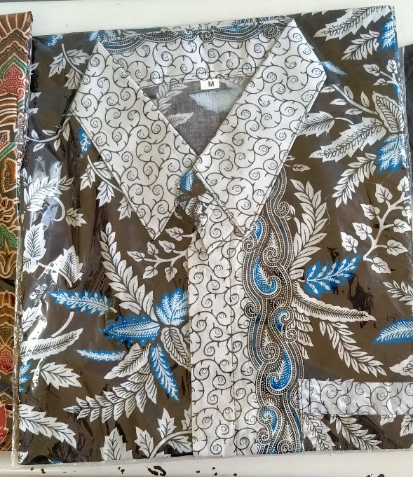 Baju Batik Pria Gus Azmi Syubbanul Muslimin Batik Katun Halus Hadroh Azzahir Santri Muslim, Moderen