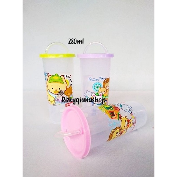 GELAS MINUM 280ML/BOTOL MINUM ANAK/TEMPAT MINUM LIONSTAR