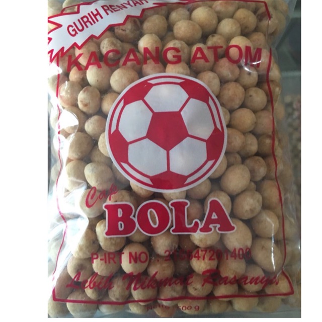 

Kacang atom cap bola 500gr