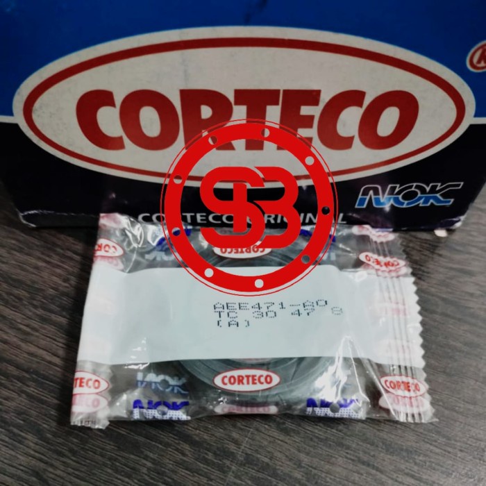 Oil seal TC 30 47 8 / 30.00 47.00 8.00 NOK roda belakang TIGER REVO