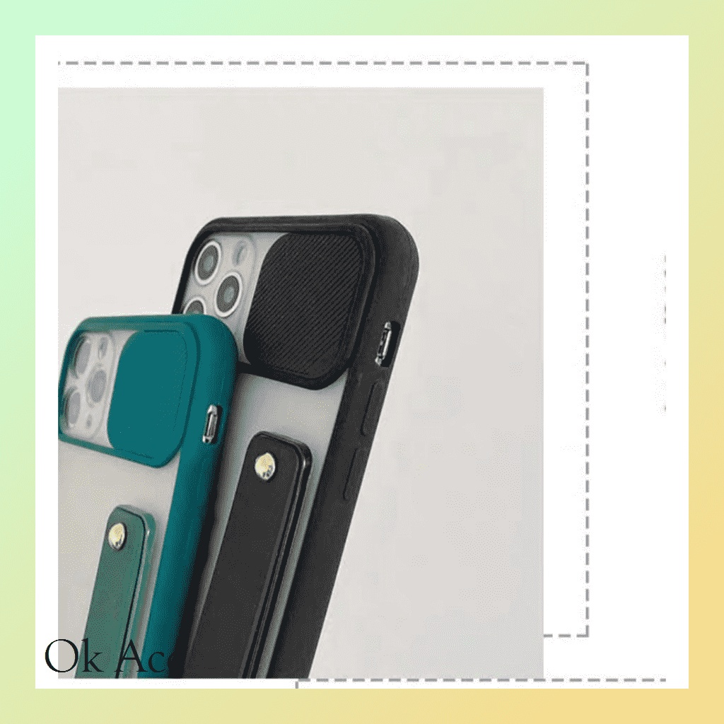 NEW Case sliding kamera finger Strap holder ALL Type Oppo Realme Narzo Xiaomi Redmi Poco Pocophone Vivo