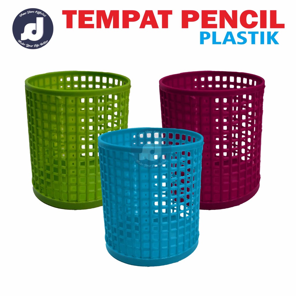 

DSO Tempat Pensil Pulpen Alat Tulis Plastik Pen Cup Warna Pen Holder Warna Cup Rak Tempat Alat Tulis Kantor