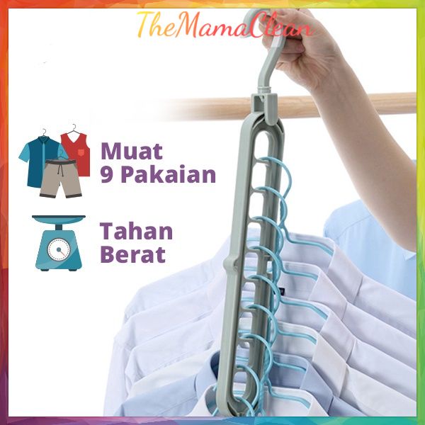 MAGIC HANGER 9 IN 1 / GANTUNGAN BAJU 9 IN 1