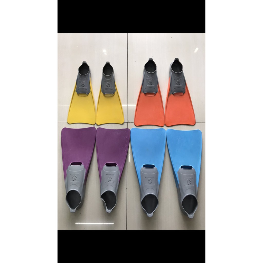 Mad wave long blade swim fin kaki katak renang size 38-39