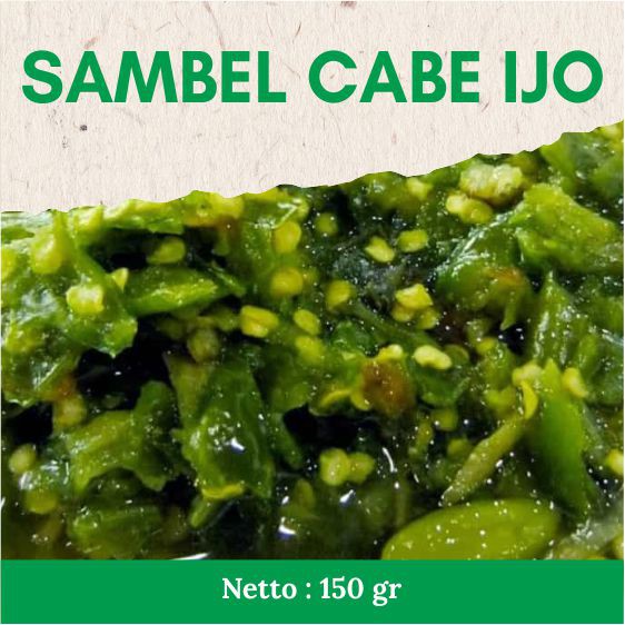 

Treesia Food - Sambel Cabe Ijo