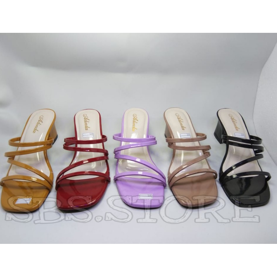 Sandal Wanita Terbaru Hak Tinggi 5cm/sandal pesta/sandal wedges wanita terbaru/sepatu wanita hak tahu