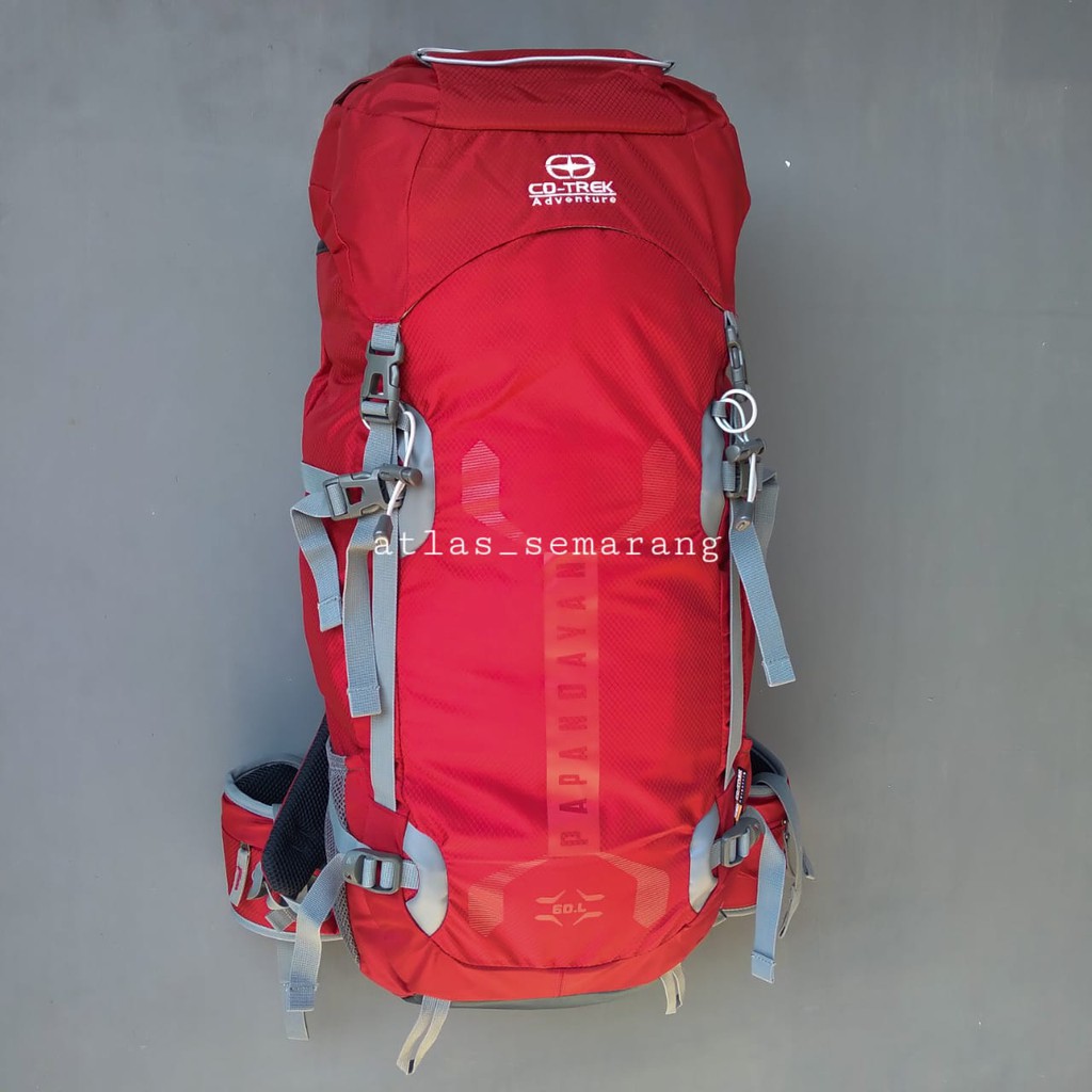 Tas Gunung / Carier Carrier Papandayan 60 L Cotrek Co-trek Include Raincover