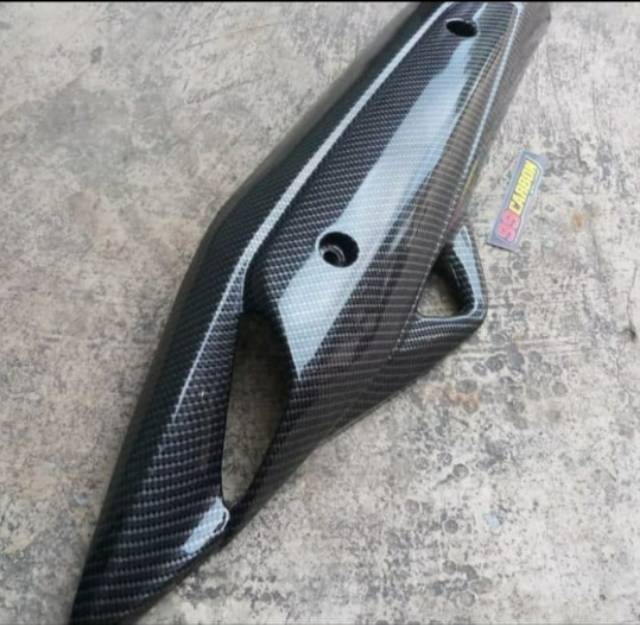 Cover tutup knalpot carbon yamaha nmax