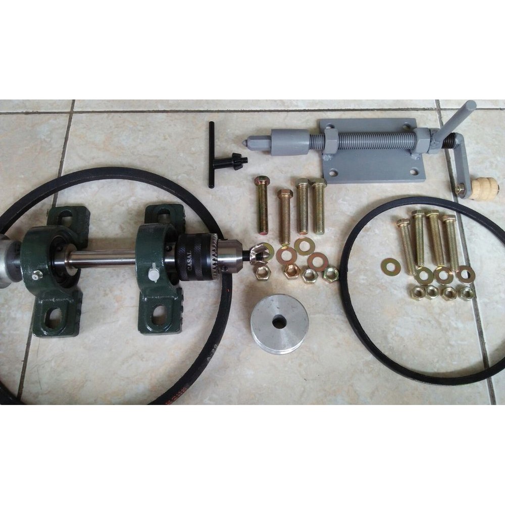 paket komponen mesin bubut kayu type 3 Termurah