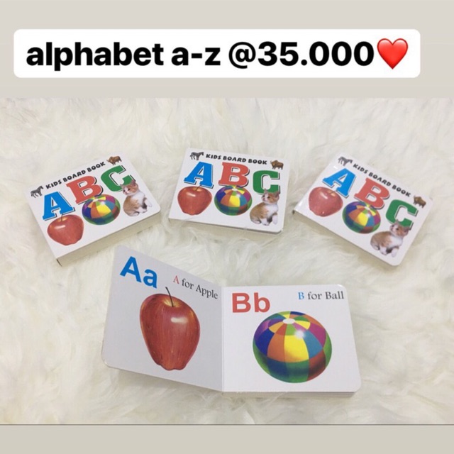 BUKU ANAK BUKU ABC BUKU ALPHABET ANAK baby first