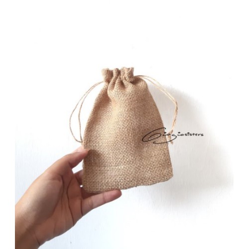 Kantong Goni Serut Mini | Pouch Goni Serut | Drawstring Goni | Kanton Kain Goni