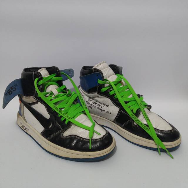 Nike air jordan white off second original