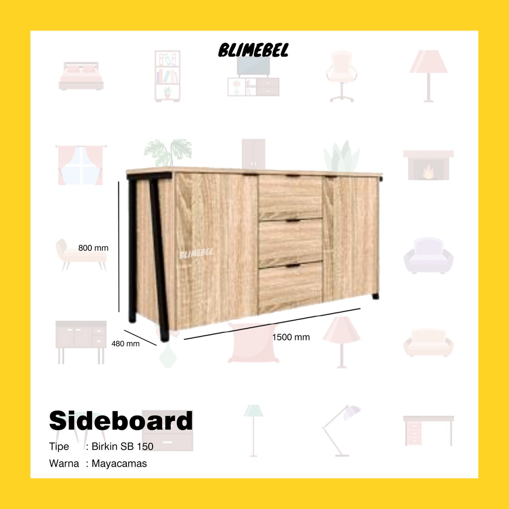 Sideboard / BIRKIN SB-150 - GARVANI