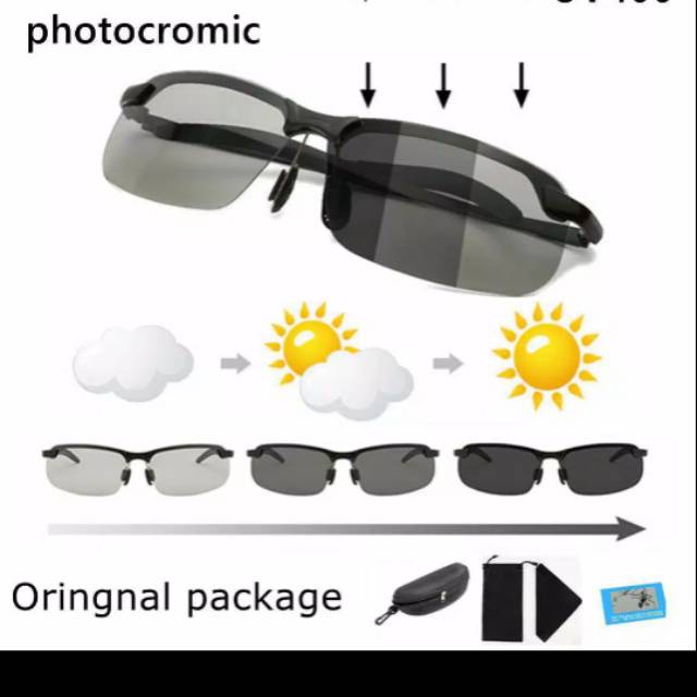 Kacamata Polarized photocromic