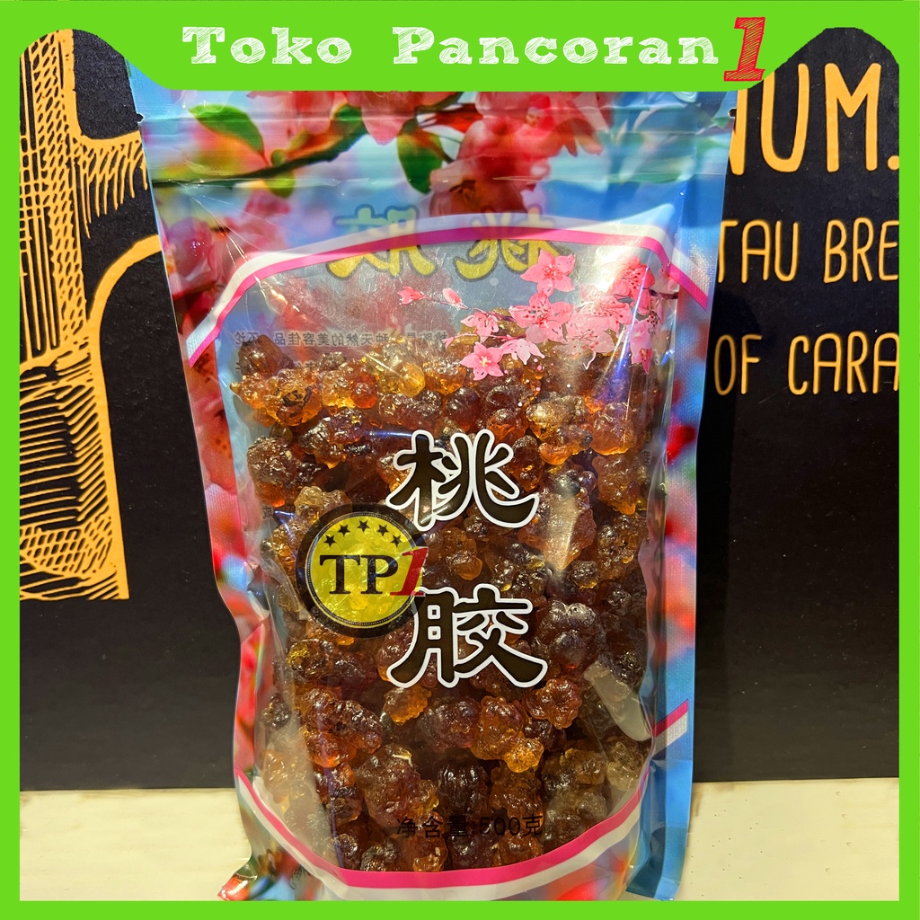 Peach Gum Premier  Super / Tao Jiao 100 Gram/aoJiao/ Peach Gum Natural Selected Super premier