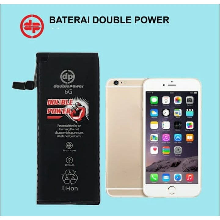 BATTERY DOUBLE POWER IPHN 6G 1810MAH