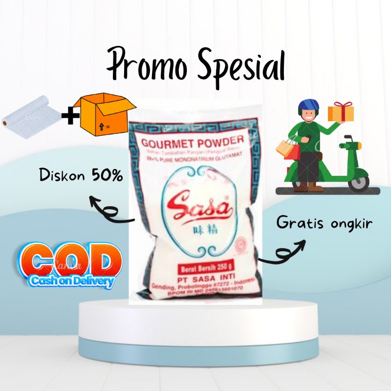 

Sasa Micin Bumbu Masak Instan Penyedap Rasa Gurih Ukuran Kemasan 250 Gram Premium Promo