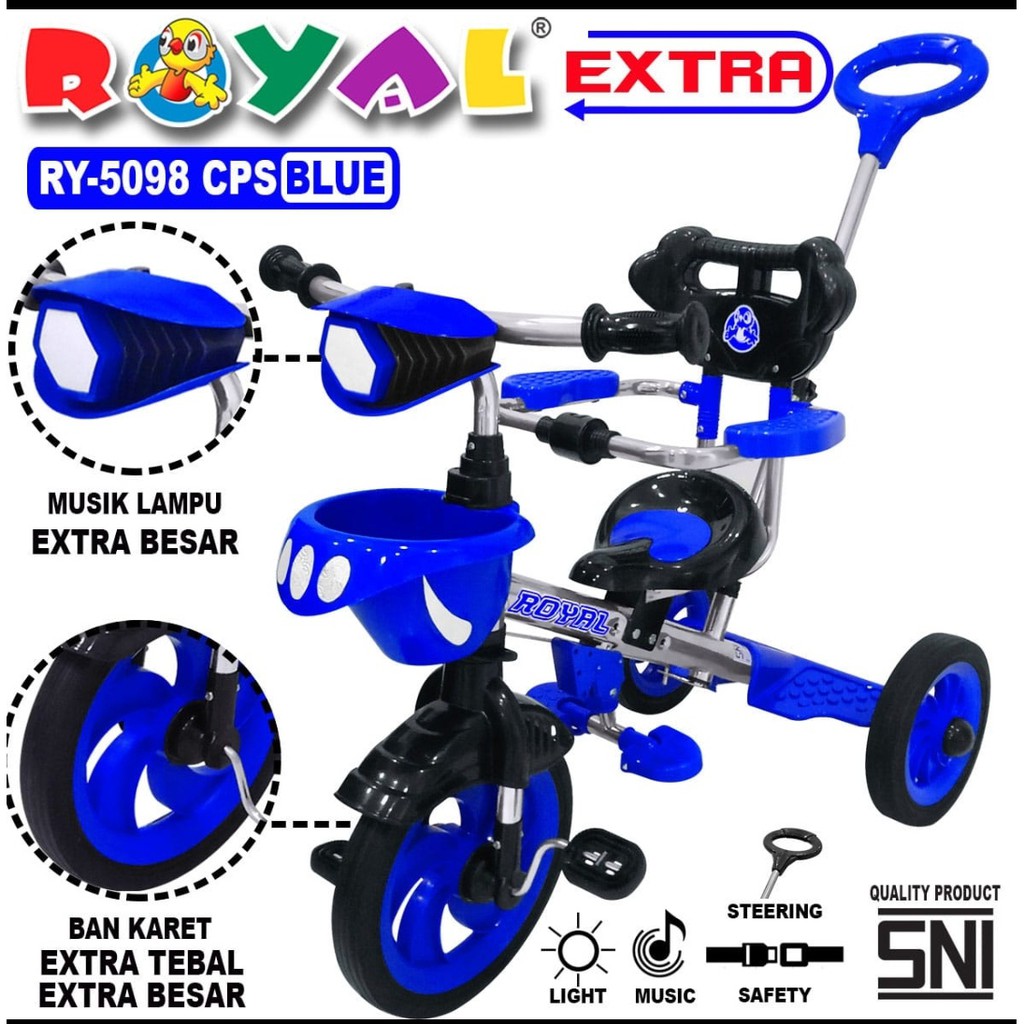 Sepeda Roda 3 Tiga Royal RY 5098