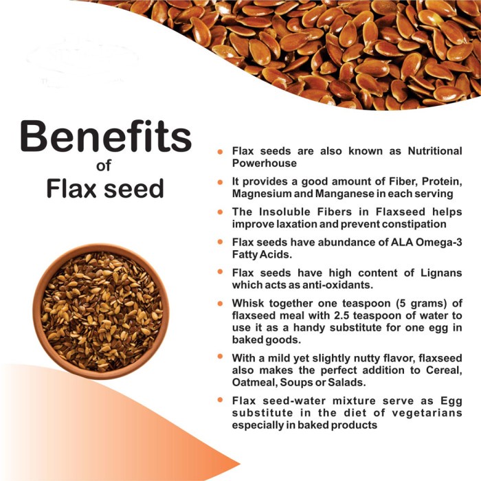 

Q20121Sa Flaxseed Brown 500Gr ( Flax Seed Coklat) Dw501Sqss