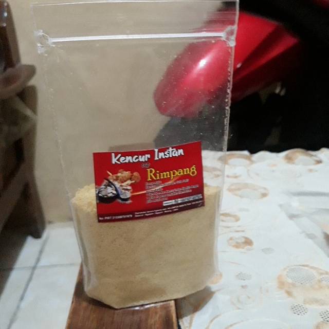

Kencur instan siap saji