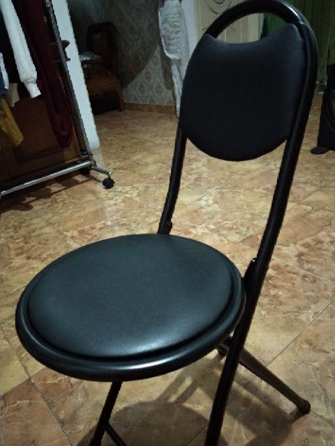 Krisbow Folding Chair Kursi Lipat Bangku Besi Piknik Shalat Sholat
