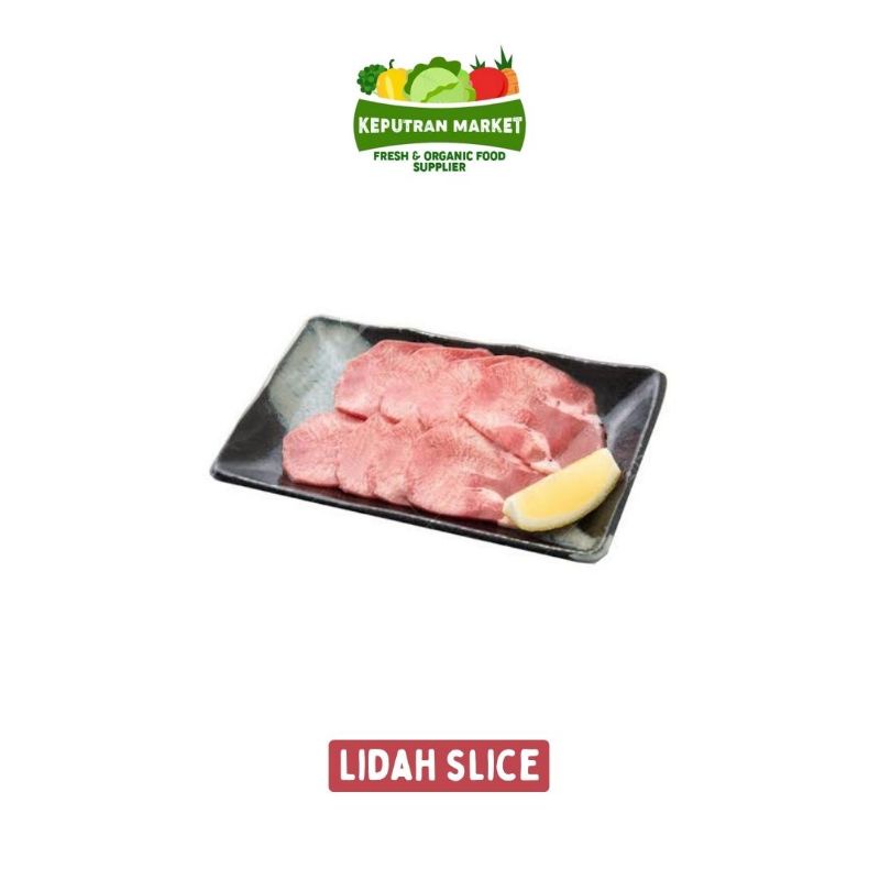 

Lidah Sapi Slice Per Kg / Daging Segar