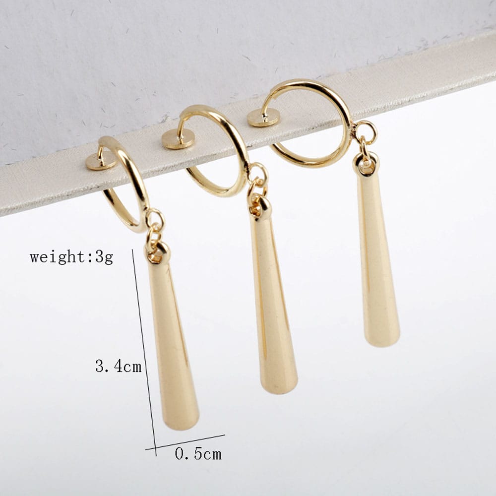 Anting Zoro Roronoa 3 Pcs/Set Set Anting Klip Desain Kartun Anime Roronoa Zoro Gaya Jepang Drop Earrings Fashion Gift Accessories Cosplay Clip Earrings Anime Ear Clip Japan Jewelry Cartoon Roronoa Zoro Earrings