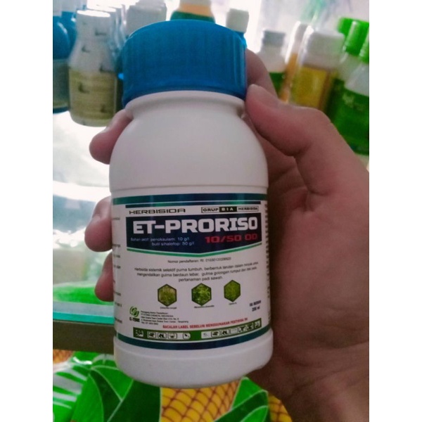 HERBISIDA ET-PRORISO 10/50OD 200ML pengendali gulma berdaun lebar dan sempit
