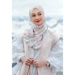 The Nada Satin Shawl Fis by Buttonscarves