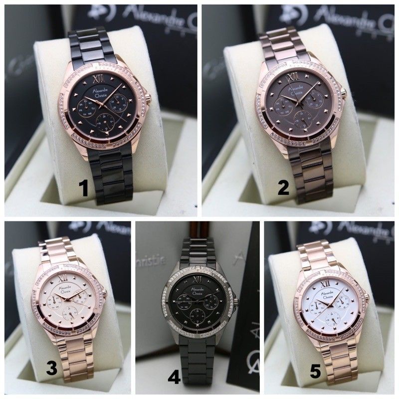 ALEXANDRE CHRISTIE AC2644 AC 2644 JAM WANITA ORIGINAL