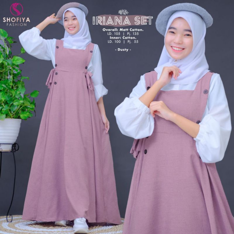 Iriana SET Tunik syantik Realpic ORI Shofiya
